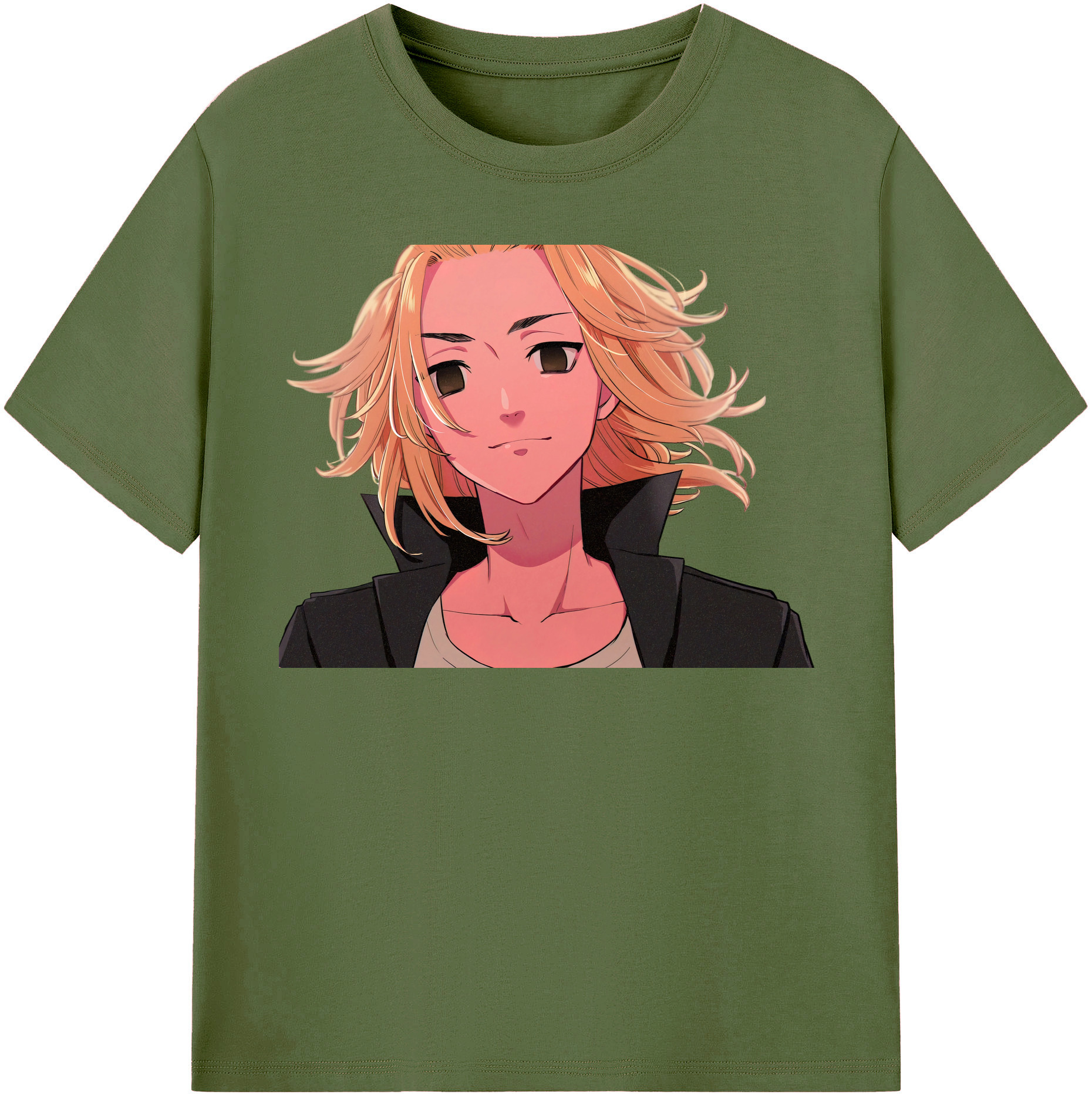 （画像用） 東京リベンジャーズ Tokyo Revengers 綿100％半袖Tシャツ（フロントプリント）